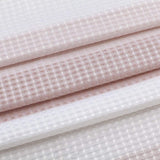 72" White And Pink Striped Shower Curtain - Homeroots - Flyclothing LLC