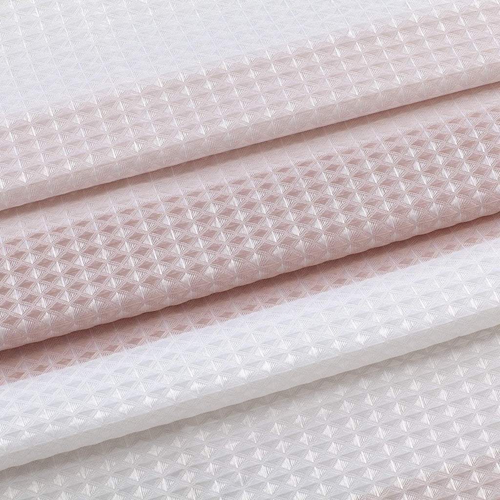 72" White And Pink Striped Shower Curtain - Homeroots - Flyclothing LLC