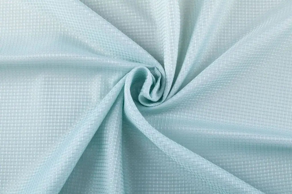 72" White And Sea Green Ombre Shower Curtain - Homeroots - Flyclothing LLC