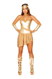 Roma Costume 3pc Golden Goddess - Roma Costume - Flyclothing LLC