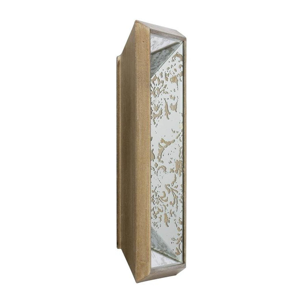 12" Silver Metal Framed Accent Mirror - Homeroots - Flyclothing LLC