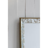 12" Silver Metal Framed Accent Mirror - Homeroots - Flyclothing LLC