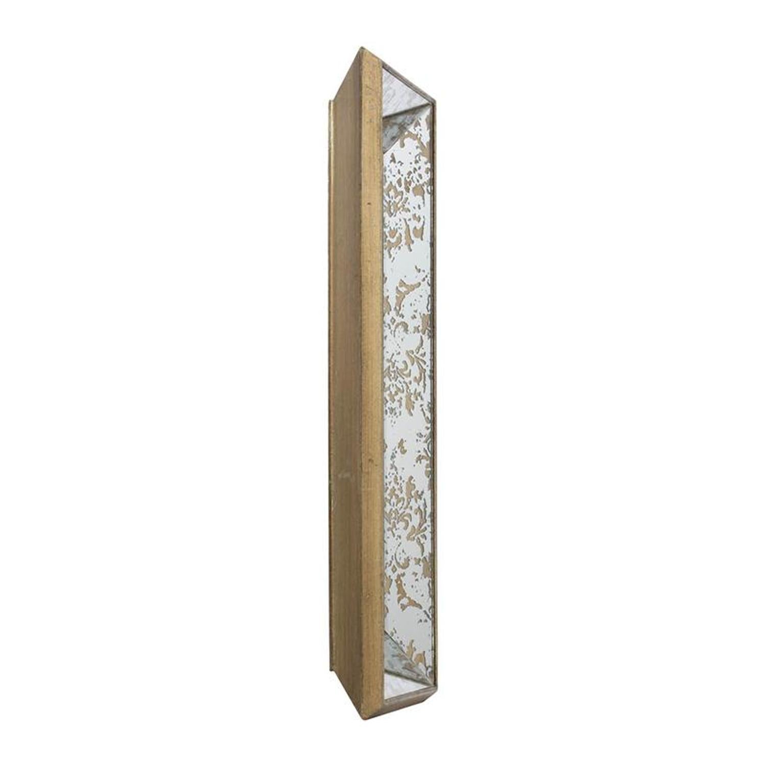 20" Silver Glass Framed Accent Mirror - Homeroots - Flyclothing LLC
