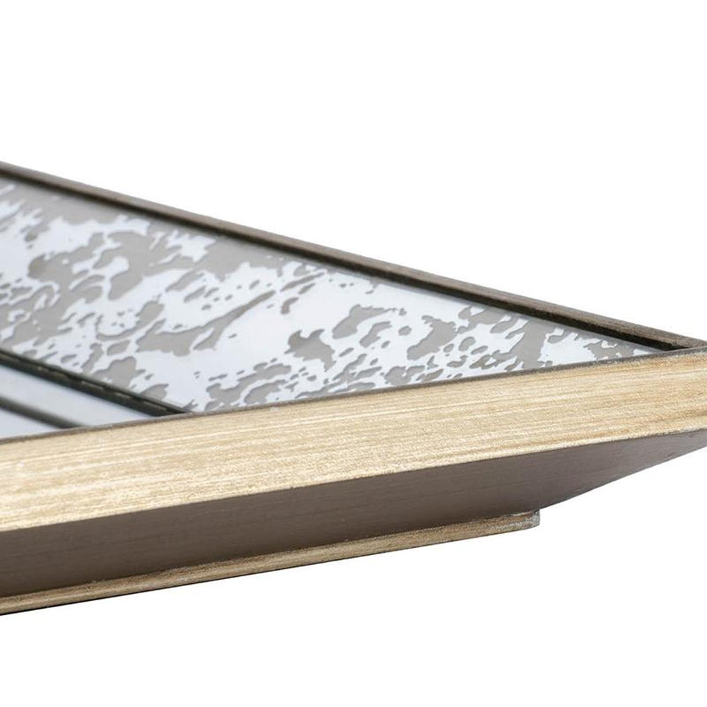 15" Square Vintage Style Wall Mounted Accent Mirror - Homeroots - Flyclothing LLC