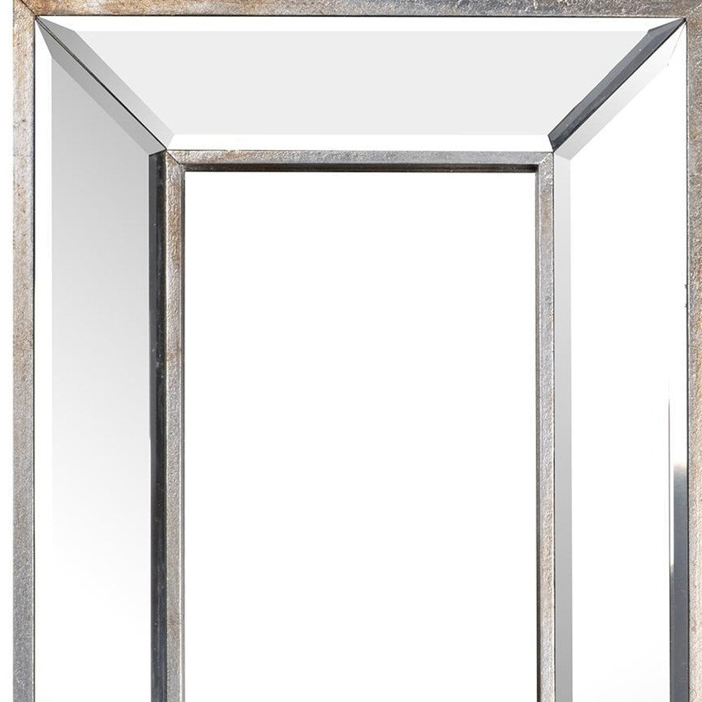 18" Silver Framed Accent Mirror - Homeroots - Flyclothing LLC