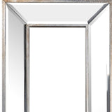 18" Silver Framed Accent Mirror - Homeroots