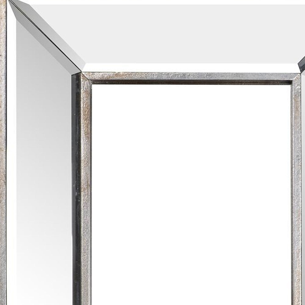 18" Silver Framed Accent Mirror - Homeroots - Flyclothing LLC