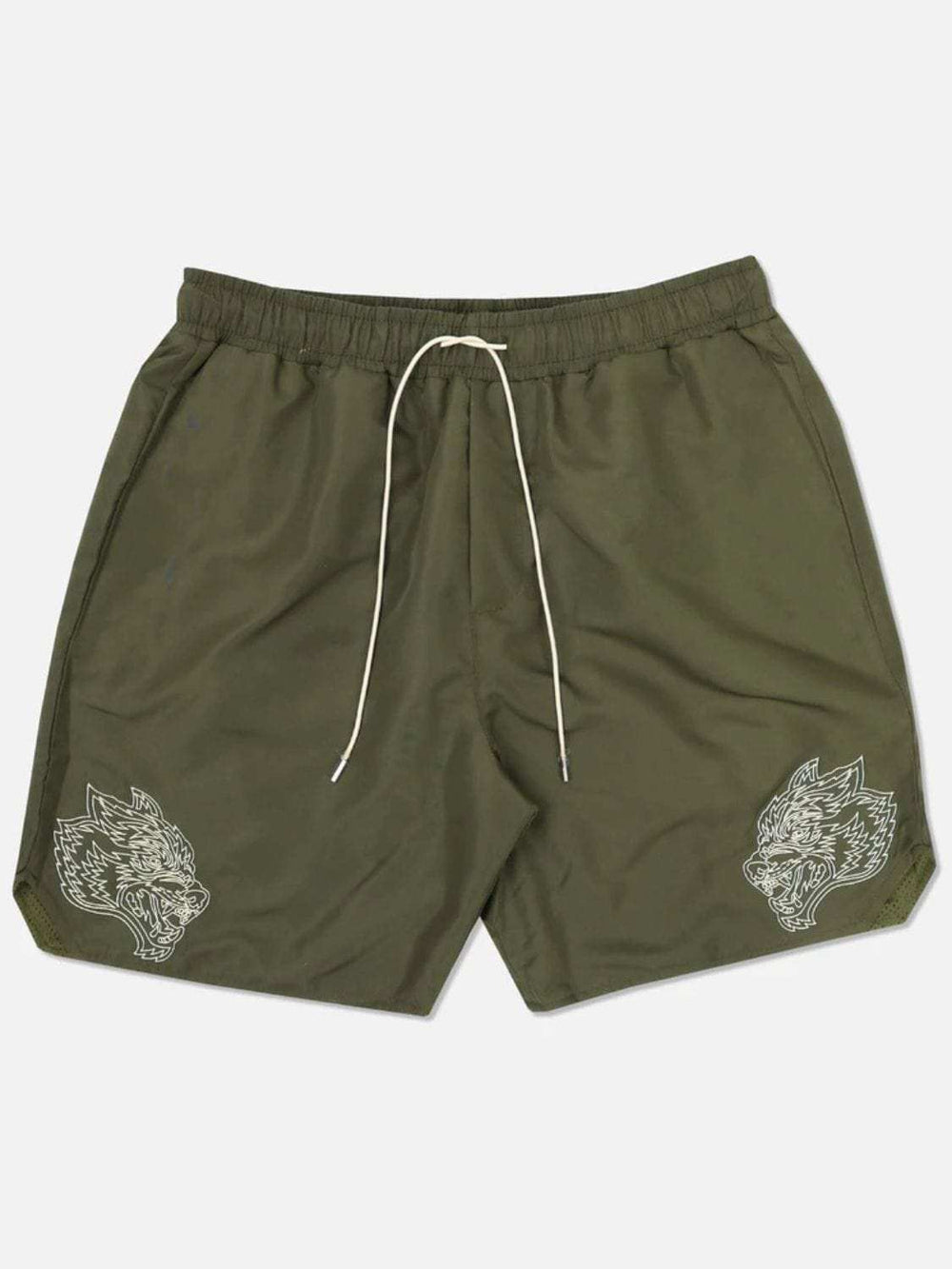 Men's Plus Size Drawstring Waist Shorts - Trendsi - Flyclothing LLC