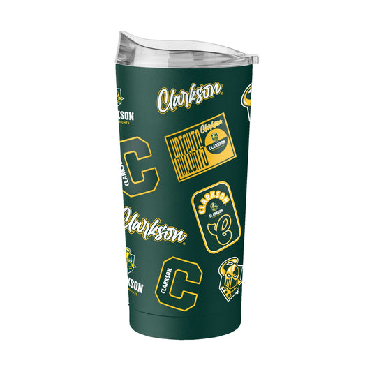 Clarkson University 20oz Dreamweave Powder Coat Tumbler - Logo Brands - Flyclothing LLC