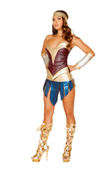 Roma Costume 4pc American Heroine Costume 4850 - Roma Costume - Flyclothing LLC