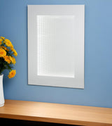 32" Silver Lighted Frame Accent Mirror - Homeroots - Flyclothing LLC