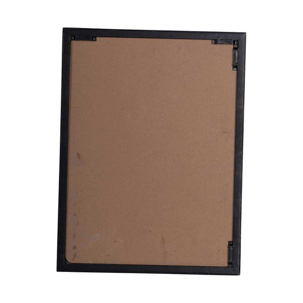 Set of Six Decorative Antiqued Glass Black Metal Framed Mirror Set - Homeroots - Flyclothing LLC