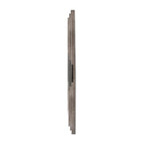 28" Gray Framed Accent Mirror