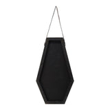 32" Black Hexagon Framed Accent Mirror - Homeroots - Flyclothing LLC