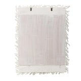 28" White Framed Accent Mirror