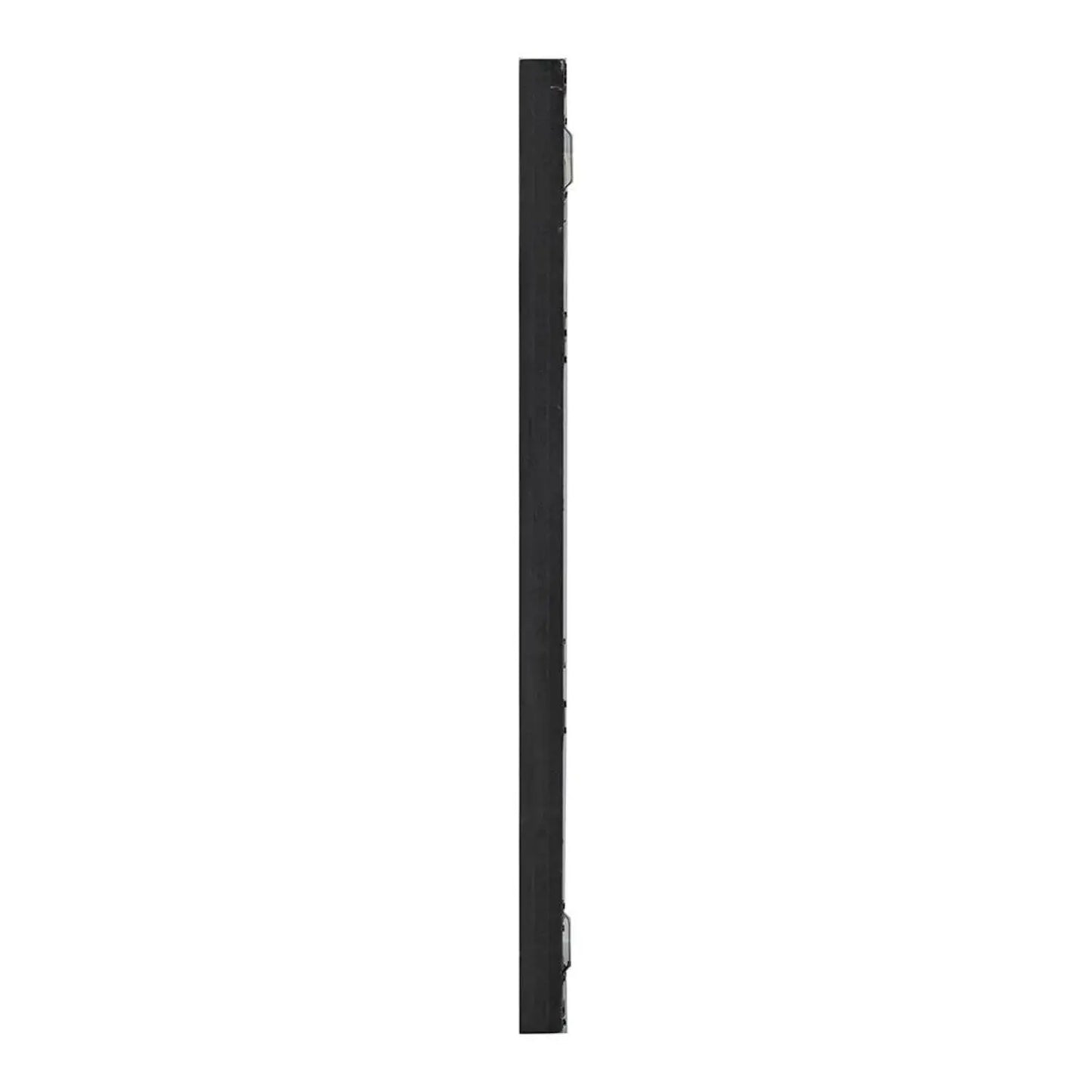 Set of Two Black Solid and Engineered Wood Framed Accent Mirror - Homeroots - Flyclothing LLC