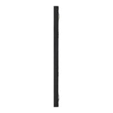 Set of Two Black Solid and Engineered Wood Framed Accent Mirror - Homeroots - Flyclothing LLC