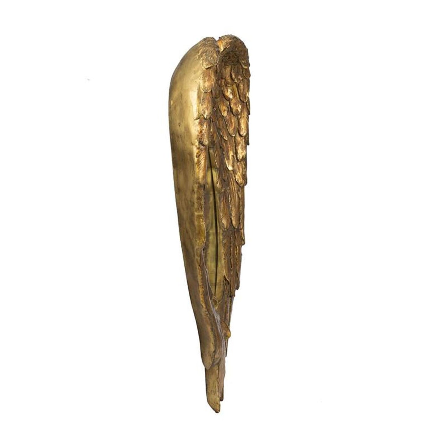 22" Gold Heart Resin Framed Accent Mirror - Homeroots - Flyclothing LLC