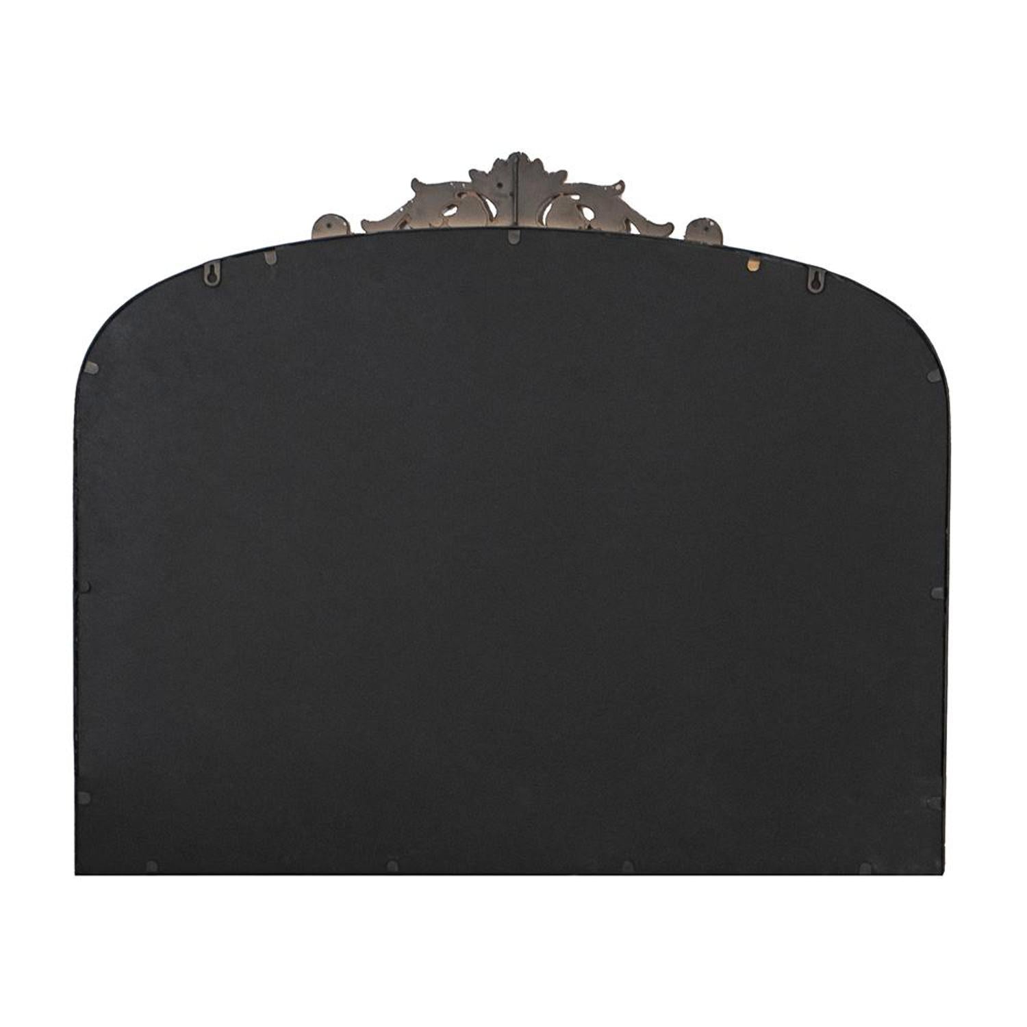 31" Gold Arch Iron Framed Accent Mirror - Homeroots - Flyclothing LLC