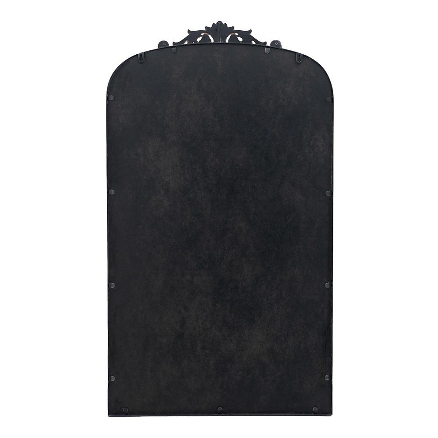 42" Black Arch Iron Framed Accent Mirror - Homeroots - Flyclothing LLC