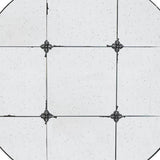 36" Black Round Iron Framed Accent Mirror - Homeroots - Flyclothing LLC
