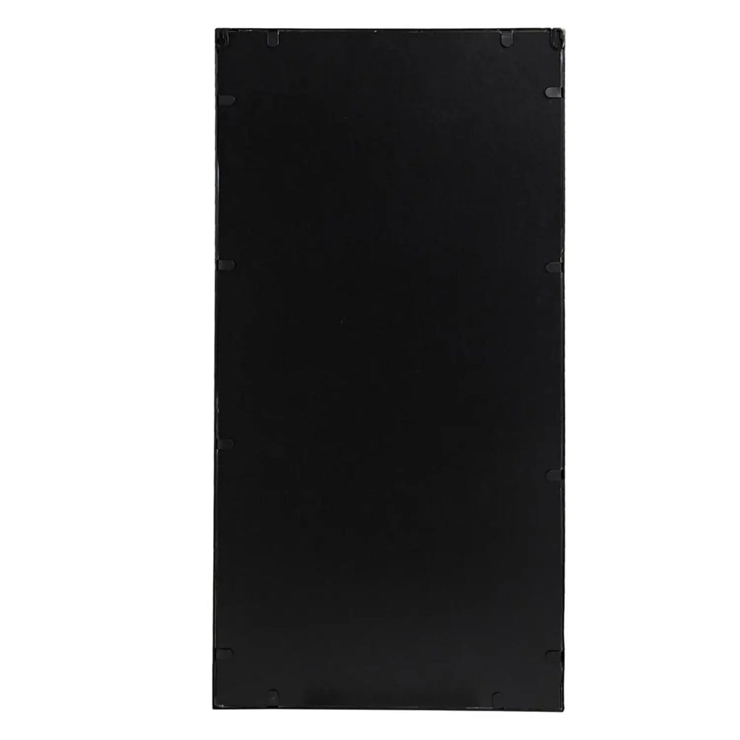 Set of Three Black Iron Framed Accent Mirror - Homeroots - Flyclothing LLC