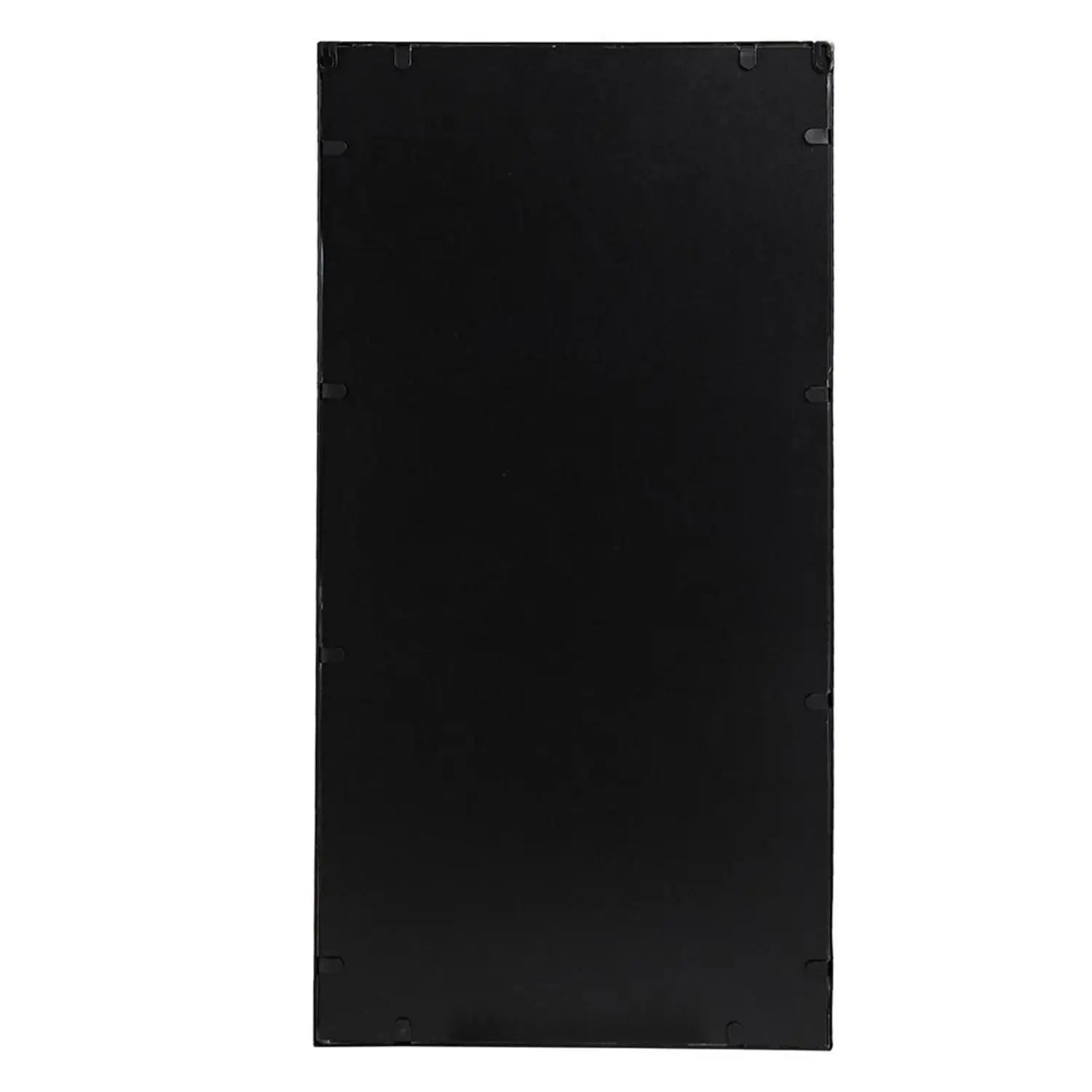 Set of Three Black Iron Framed Accent Mirror - Homeroots - Flyclothing LLC