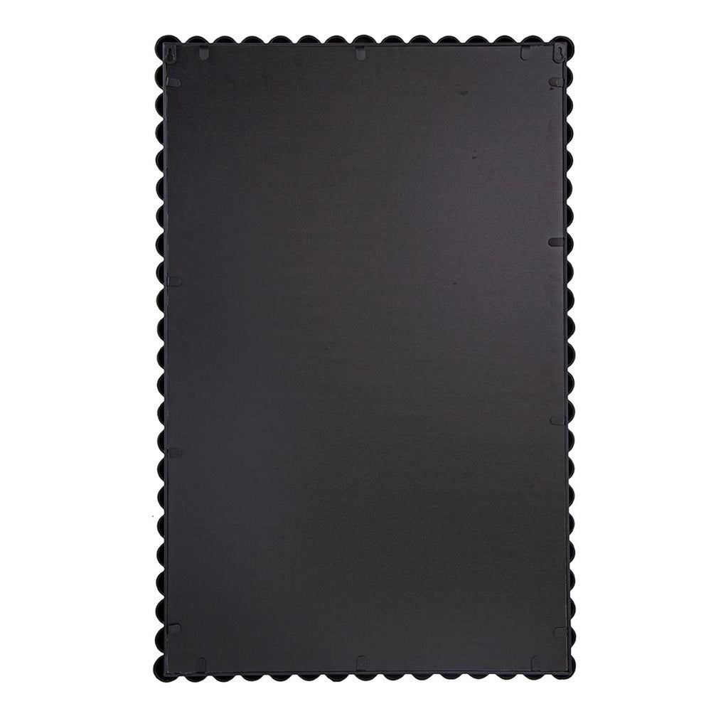 36" Black Iron Framed Accent Mirror - Homeroots - Flyclothing LLC