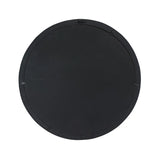20" Black Round Wood Framed Accent Mirror - Homeroots - Flyclothing LLC