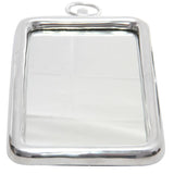 18" Silver Aluminum Framed Accent Mirror - Homeroots - Flyclothing LLC