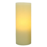8" Ivory Flameless Pillar Candle - Homeroots - Flyclothing LLC