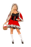 Roma Costume 3pc The Red Chapped Diva - Roma Costume - Flyclothing LLC