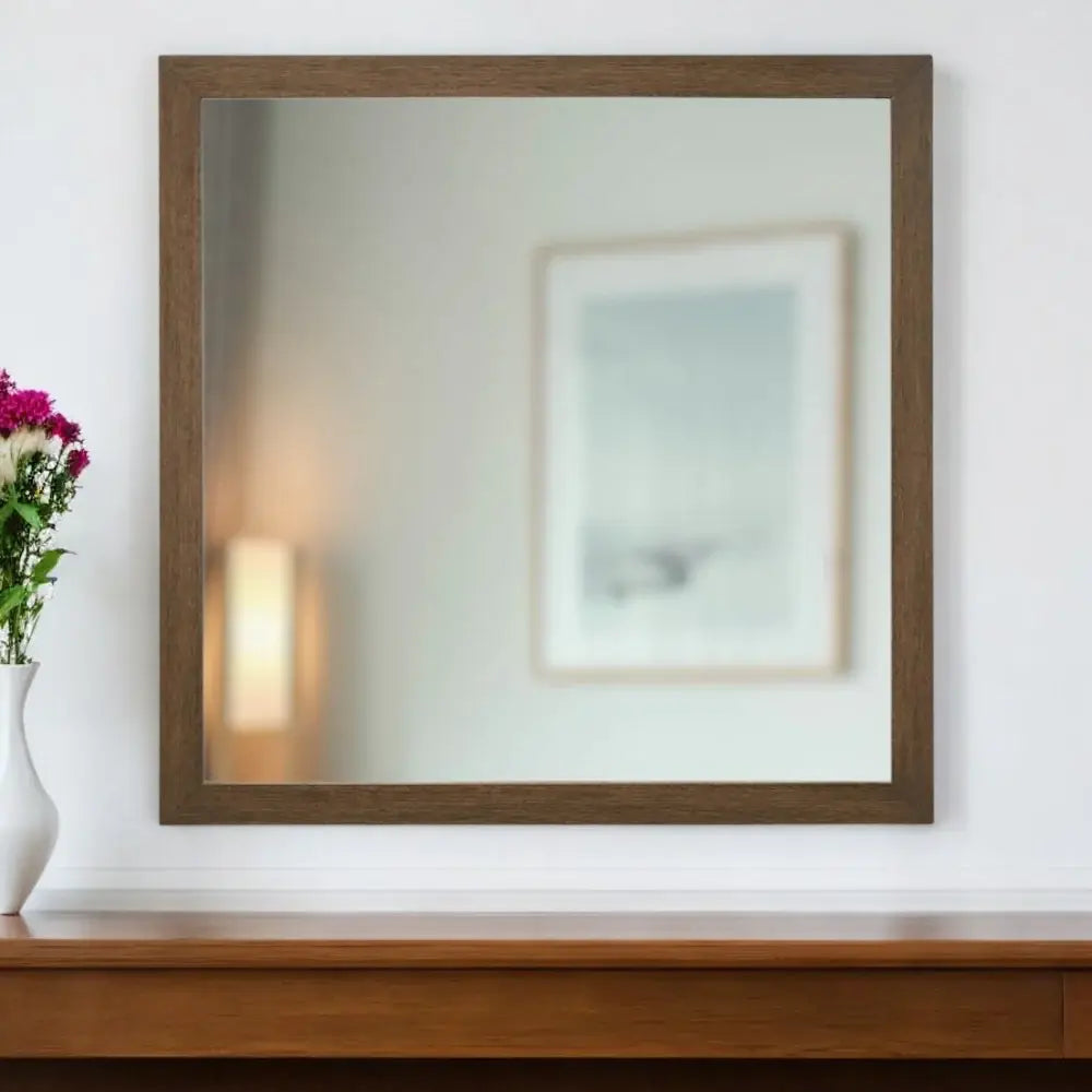 40" Square Dresser Mirror - Homeroots - Flyclothing LLC