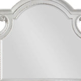 43" Antique White Irregular Dresser Mirror - Homeroots - Flyclothing LLC