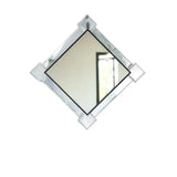 45" Mirrored & Chrome Accent Mirror - Homeroots - Flyclothing LLC