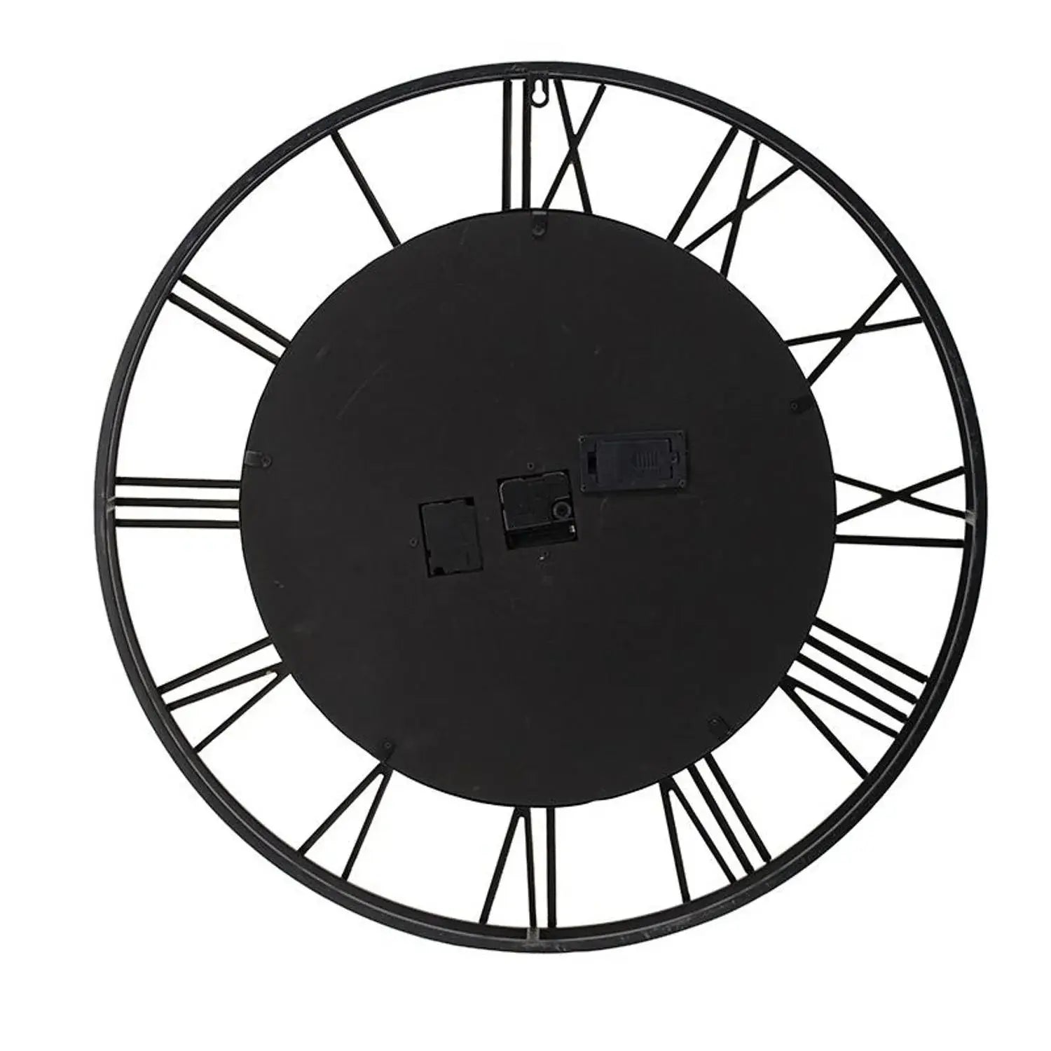 28" Circle Copper Metal and Glass Analog Exposed Gear Wall Clock - Homeroots - Flyclothing LLC