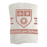 LMU Law School Sublimated Sweatshirt Blanket - Logo Brands - Flyclothing LLC