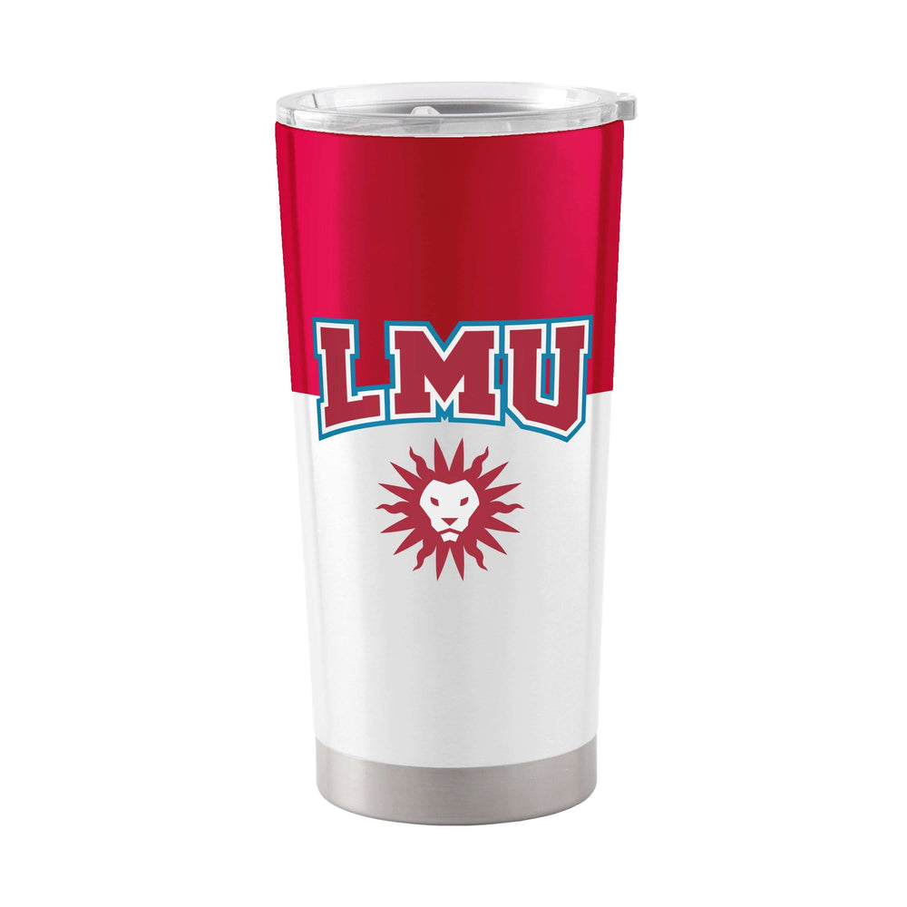LMU 20oz Colorblock Stainless Tumbler - Logo Brands - Flyclothing LLC