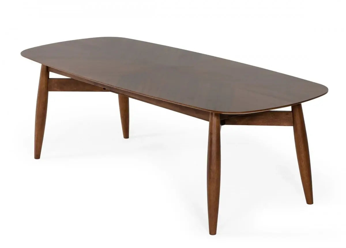 95" Brown Solid Wood Dining Table - Homeroots - Flyclothing LLC