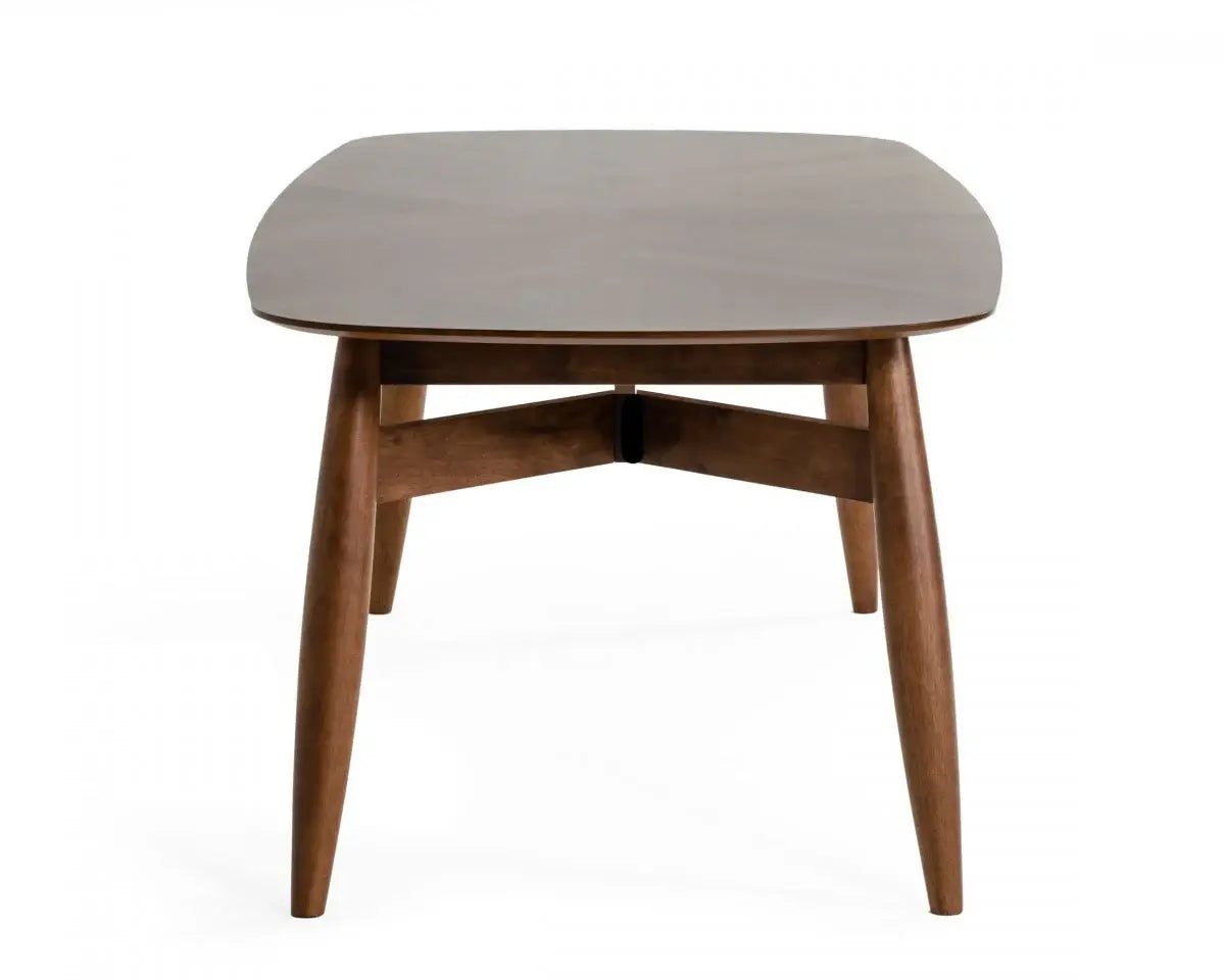 95" Brown Solid Wood Dining Table - Homeroots - Flyclothing LLC
