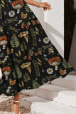 Tiered Printed Square Neck Cami Dress - Trendsi