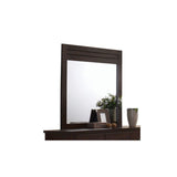Mahogany Rectangle Dresser Mirror - Homeroots