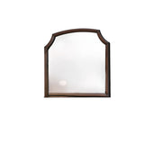 37" Espresso Irregular Dresser Mirror - Homeroots