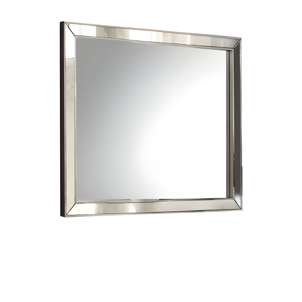 32" Platinum Framed Dresser Mirror - Homeroots - Flyclothing LLC