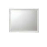 36" White Dresser Mirror - Homeroots - Flyclothing LLC