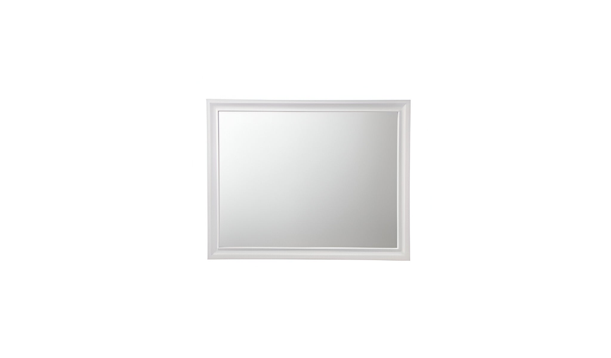 36" White Dresser Mirror - Homeroots - Flyclothing LLC