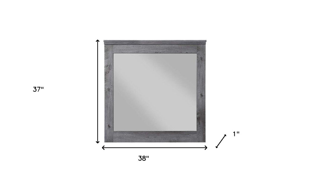 38" Square Dresser Mirror - Homeroots - Flyclothing LLC