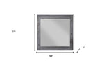 38" Square Dresser Mirror - Homeroots - Flyclothing LLC