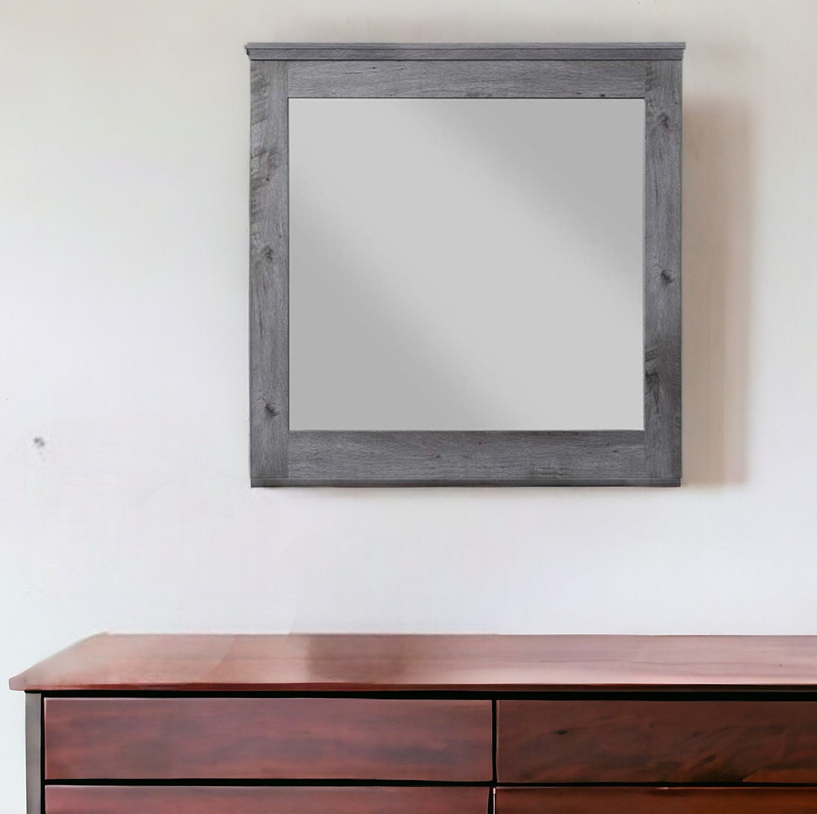 38" Square Dresser Mirror - Homeroots - Flyclothing LLC
