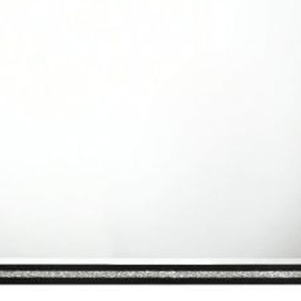 35" Weathered Black Dresser Mirror - Homeroots - Flyclothing LLC